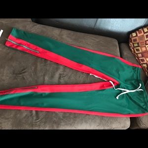 Color block joggers pants